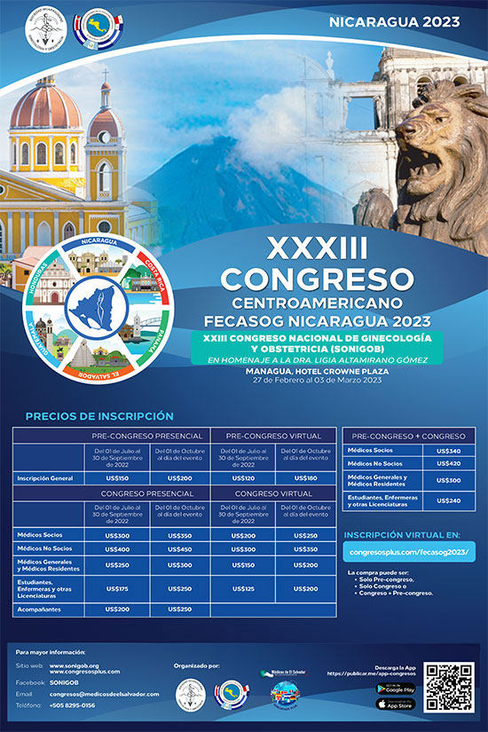 XXXIII Congreso Centroamericano FECASOG 2023